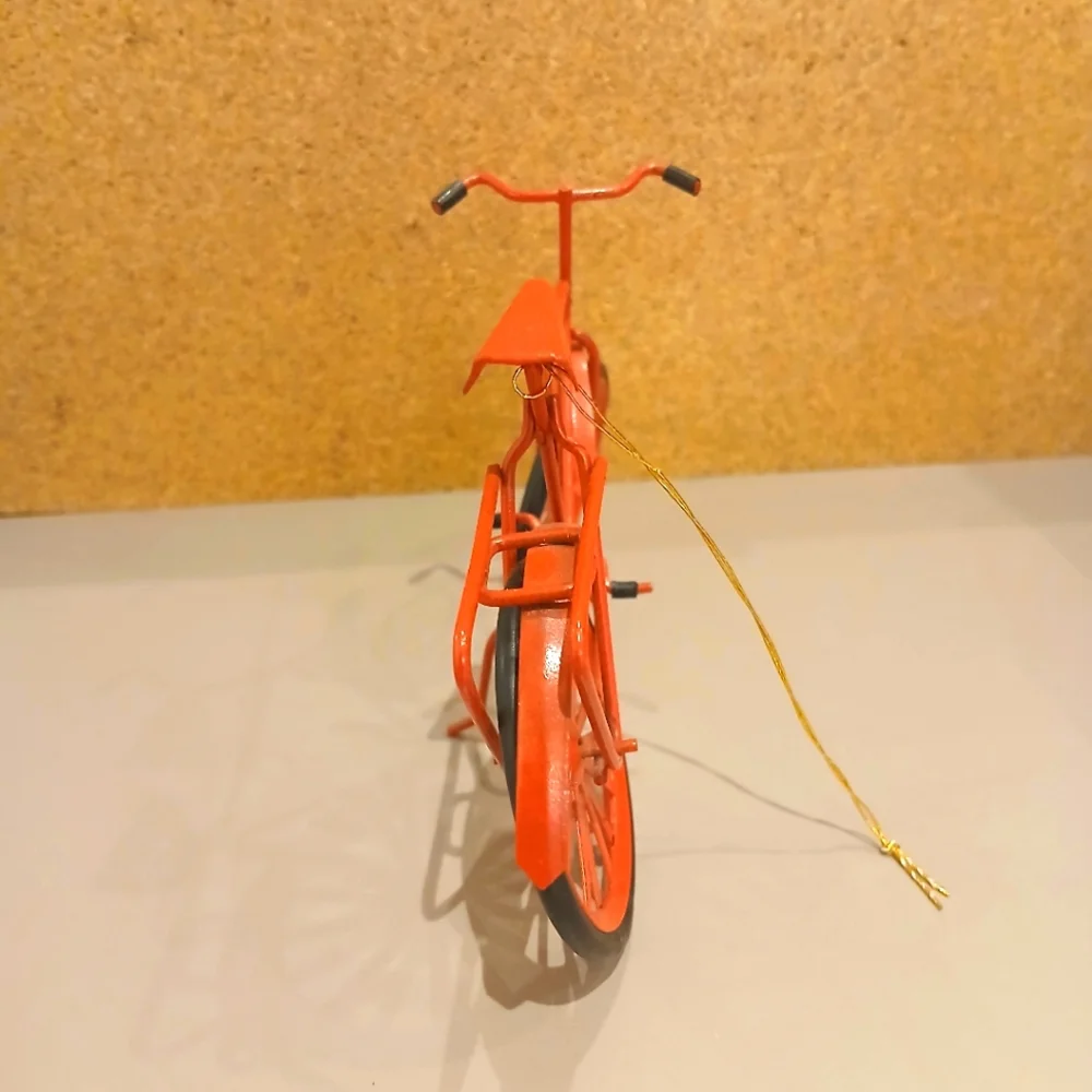 HOST PICK!! Vintage Red Bicycle Ornament